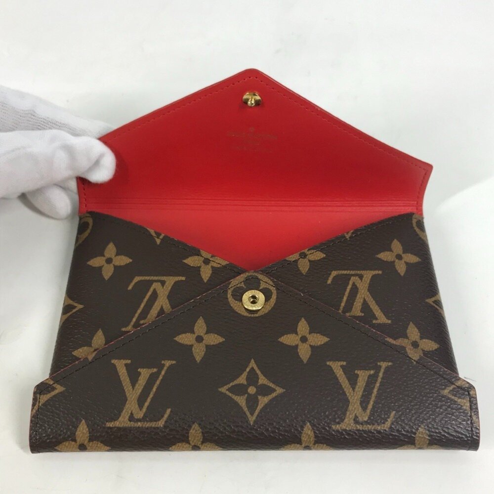LOUIS VUITTON Authentic Brown Monogram Canvas Pochette Pouch - Picture 15 of 16